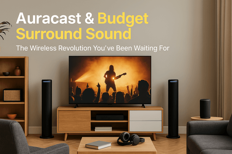 Auracast & Budget Surround Sound: The Wireless Revolution You've Been Waiting For