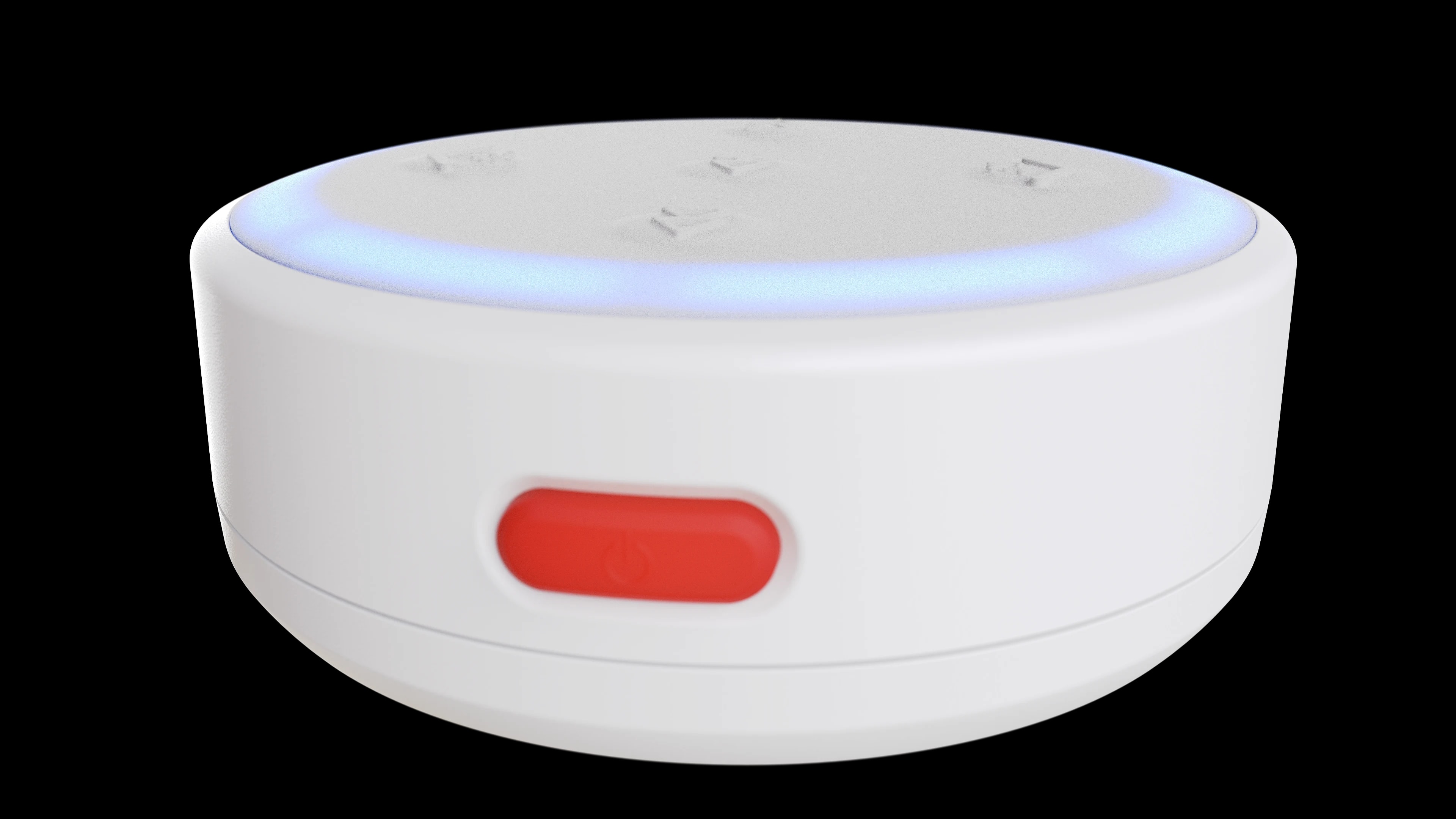 splitR® Ghost White — portable Auracast audio adapter